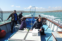 Plymouth Anglers Crossing Start Bay on Saltwind
